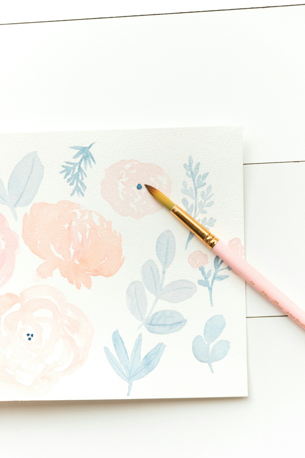 Soft Florals Watercolor by Katie Goertzen / Unsplash